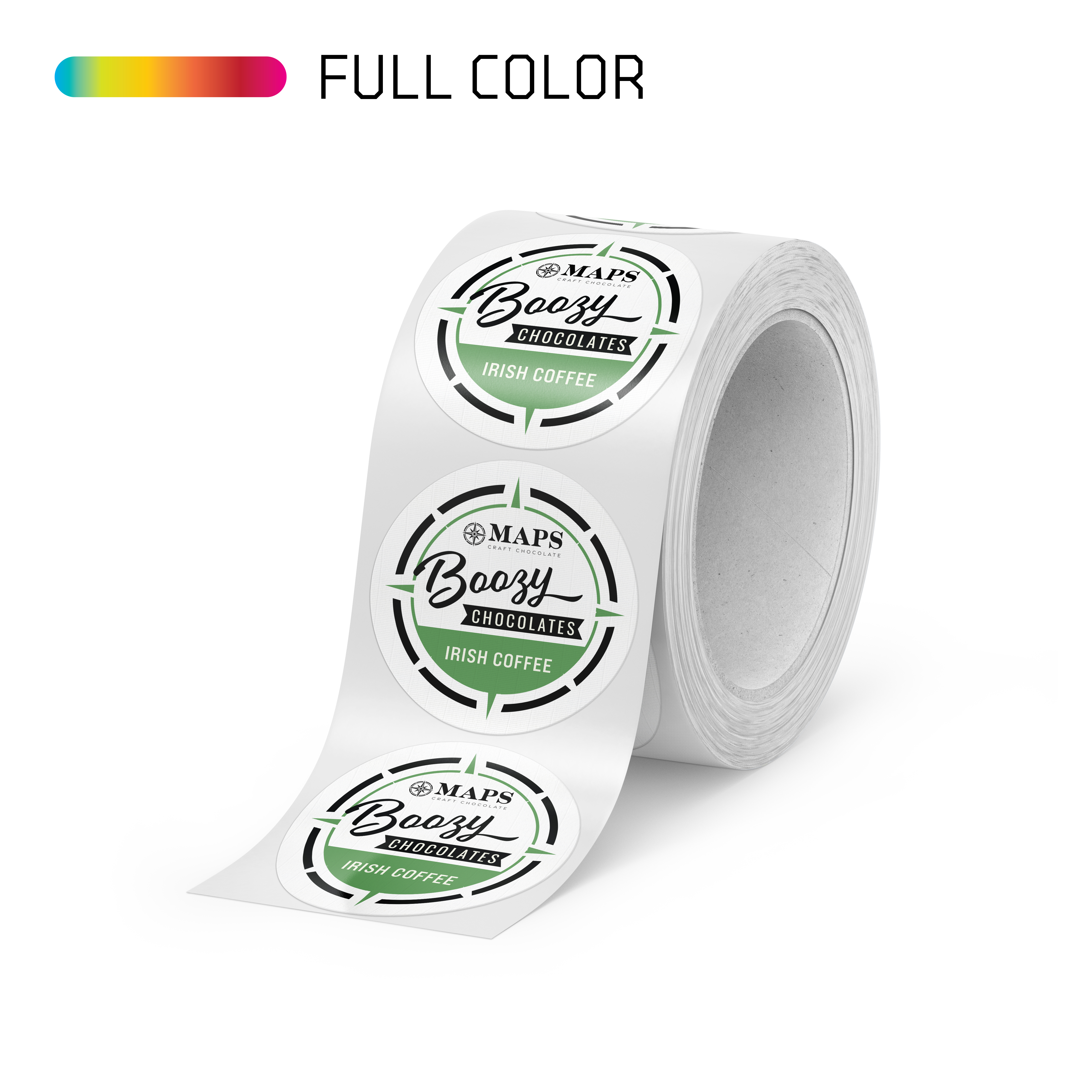 Circle Estate Paper Roll Labels