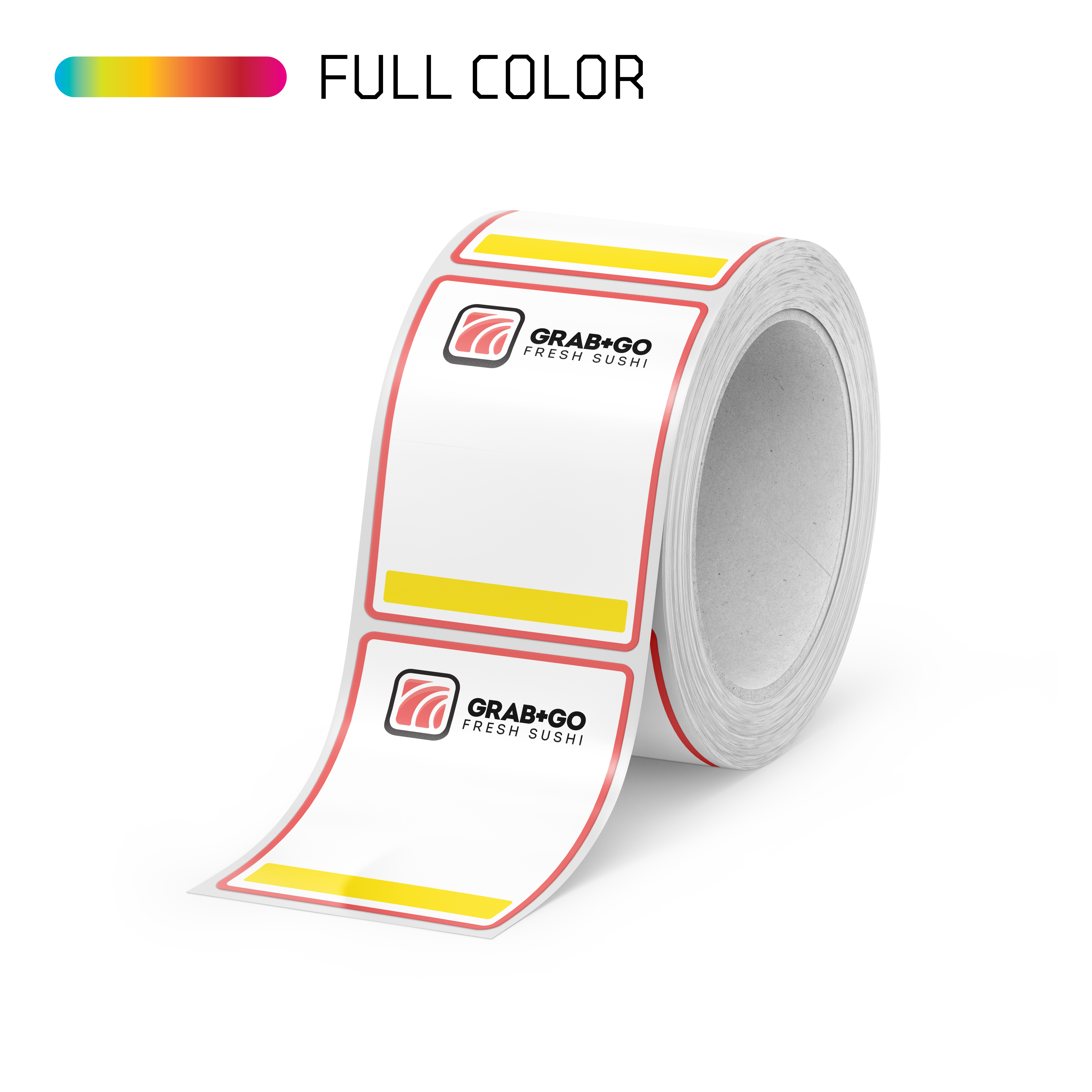 Rectangle Thermal Transfer Roll Labels