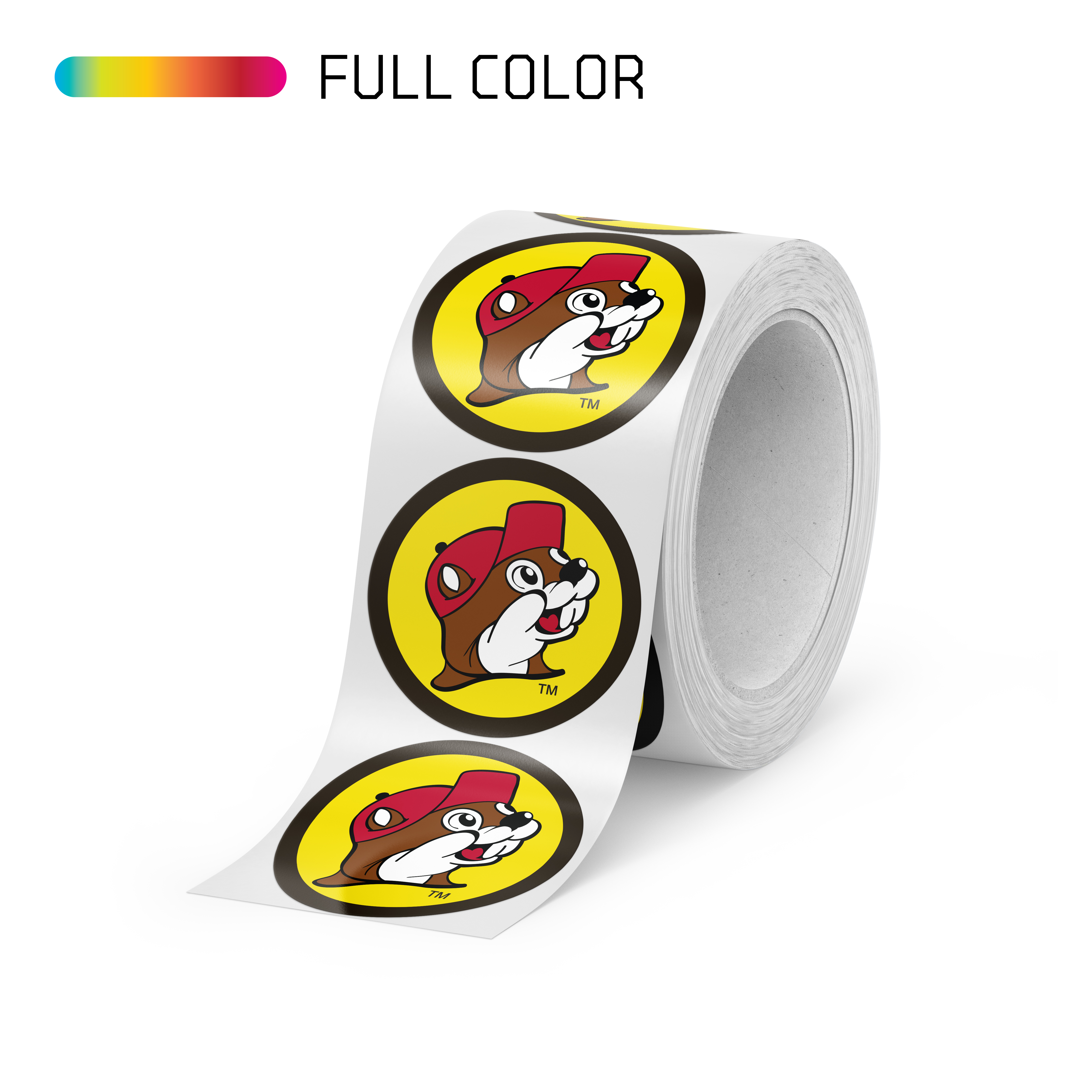 Circle Paper Roll Labels