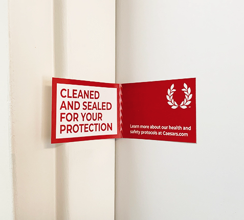 Clean Seal Stickers