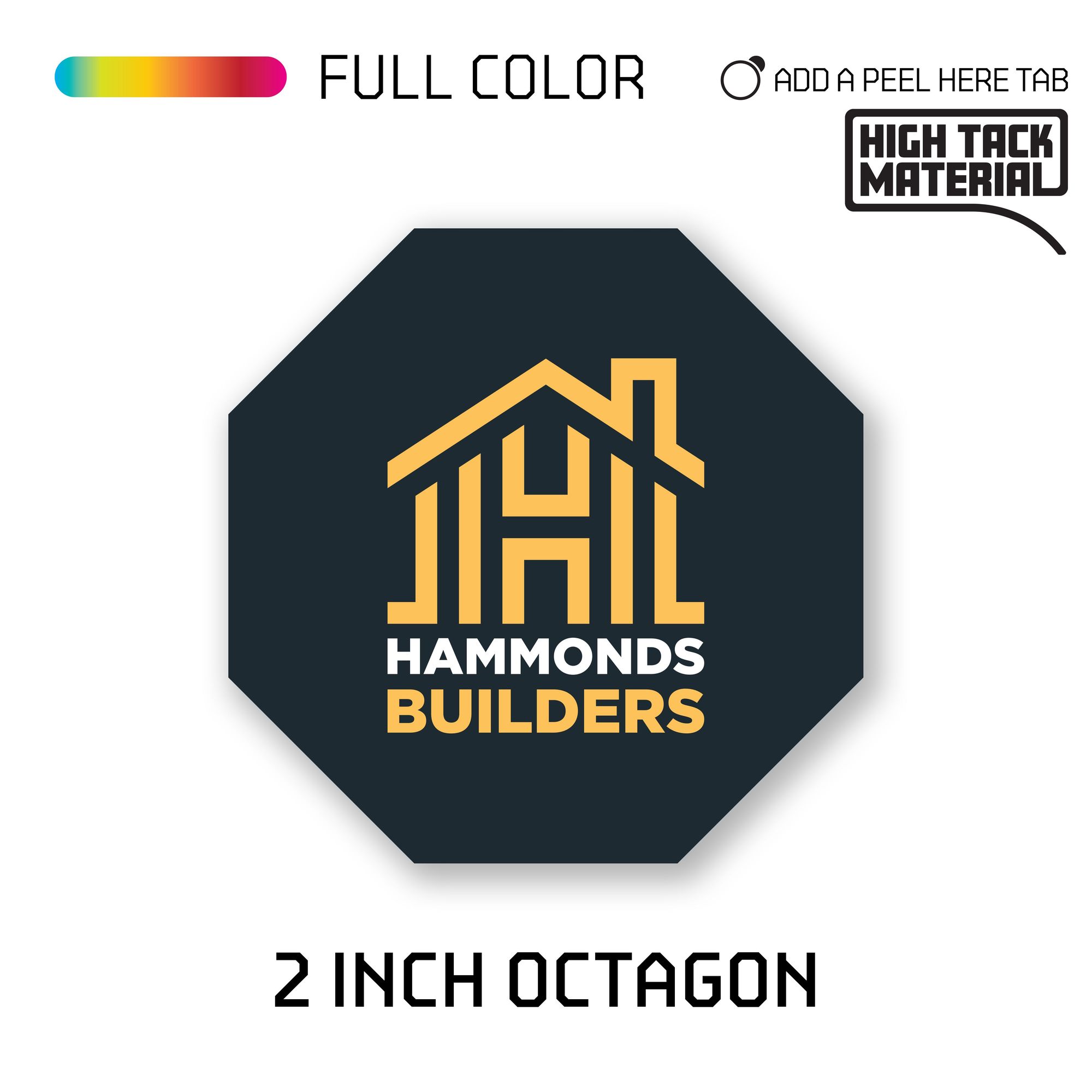 2.00" Octagon - 203106