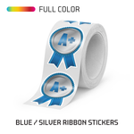 Ribbon Stickers on Rolls 2