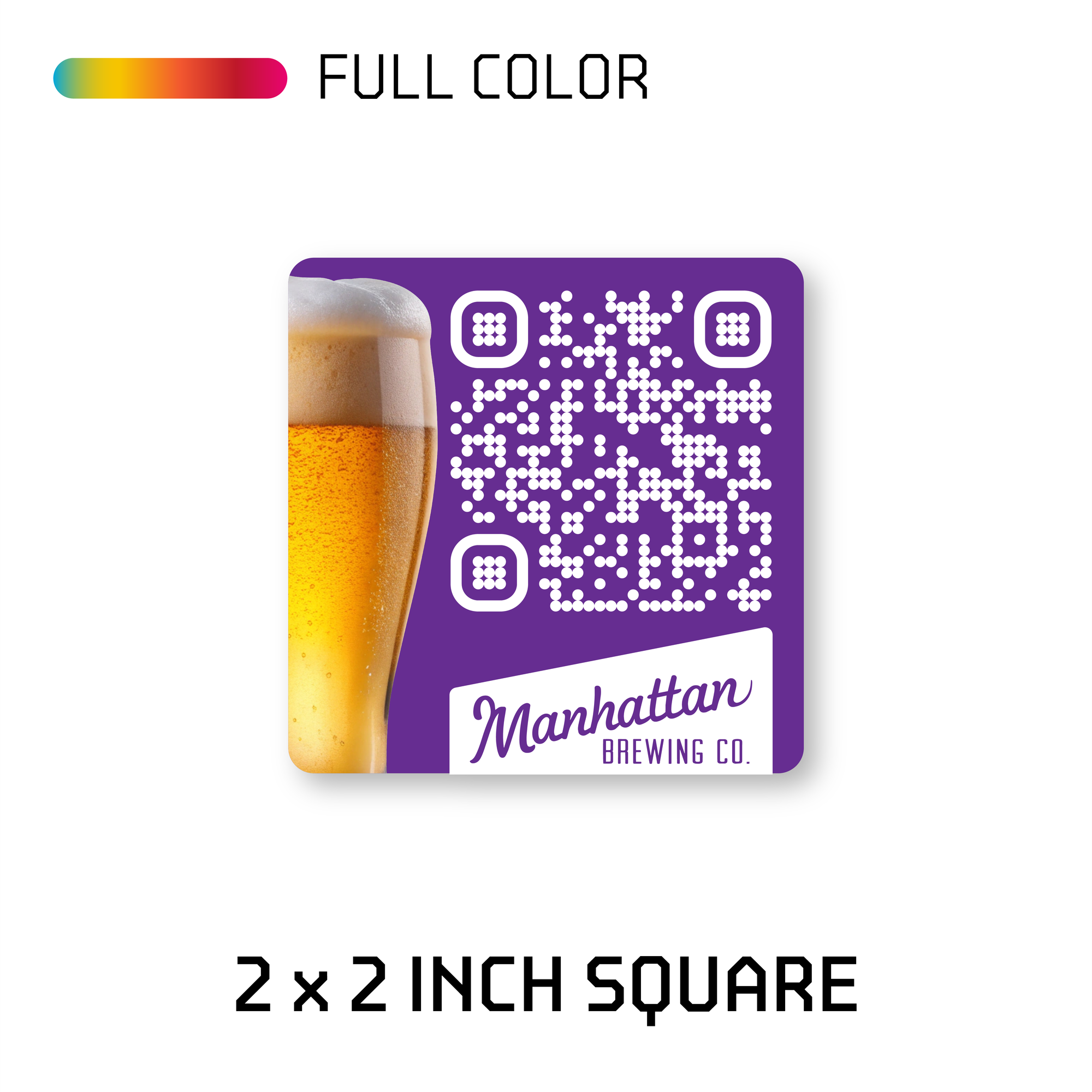 Tabletop QR Code Stickers 5