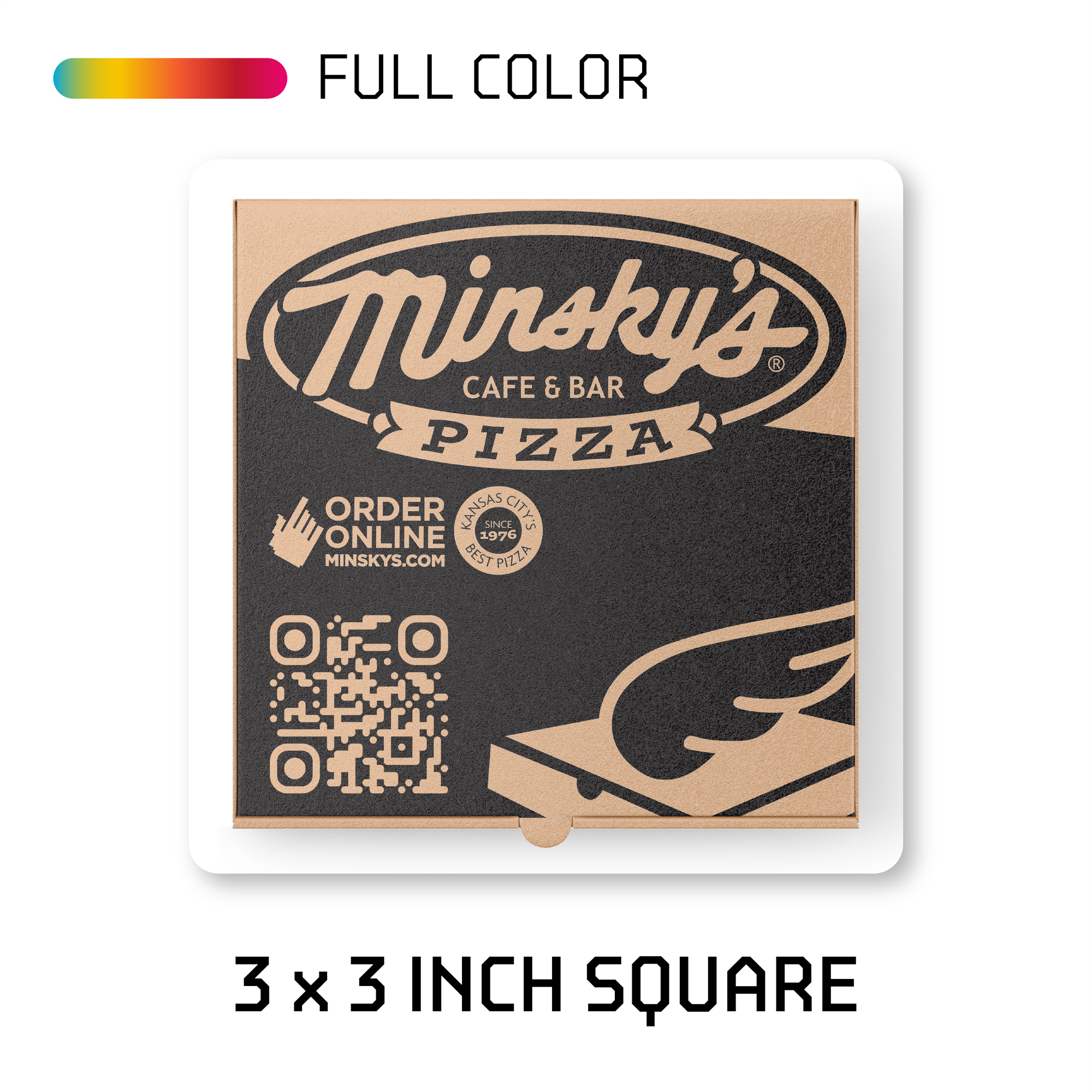 Tabletop QR Code Stickers 6