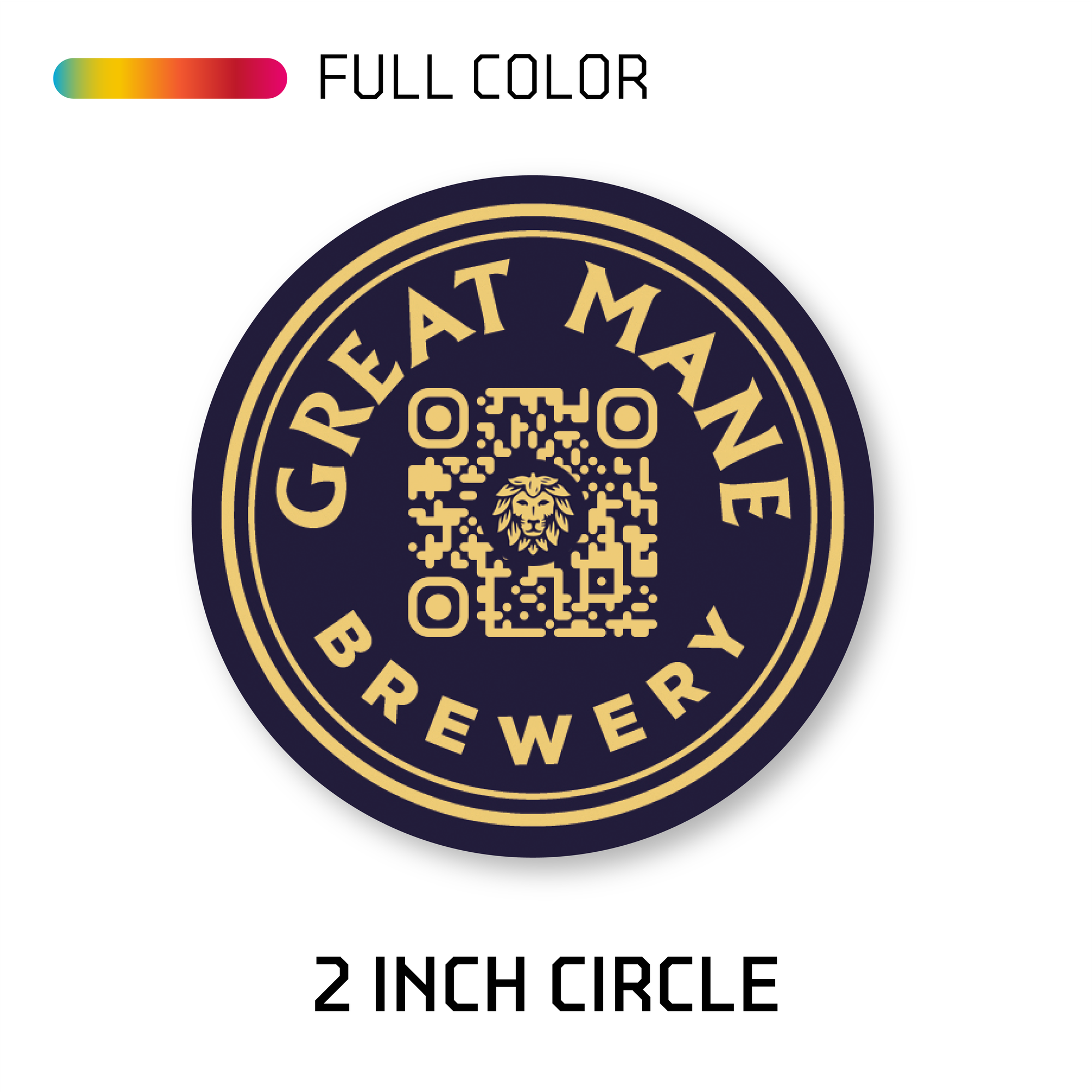 Tabletop QR Code Stickers 4