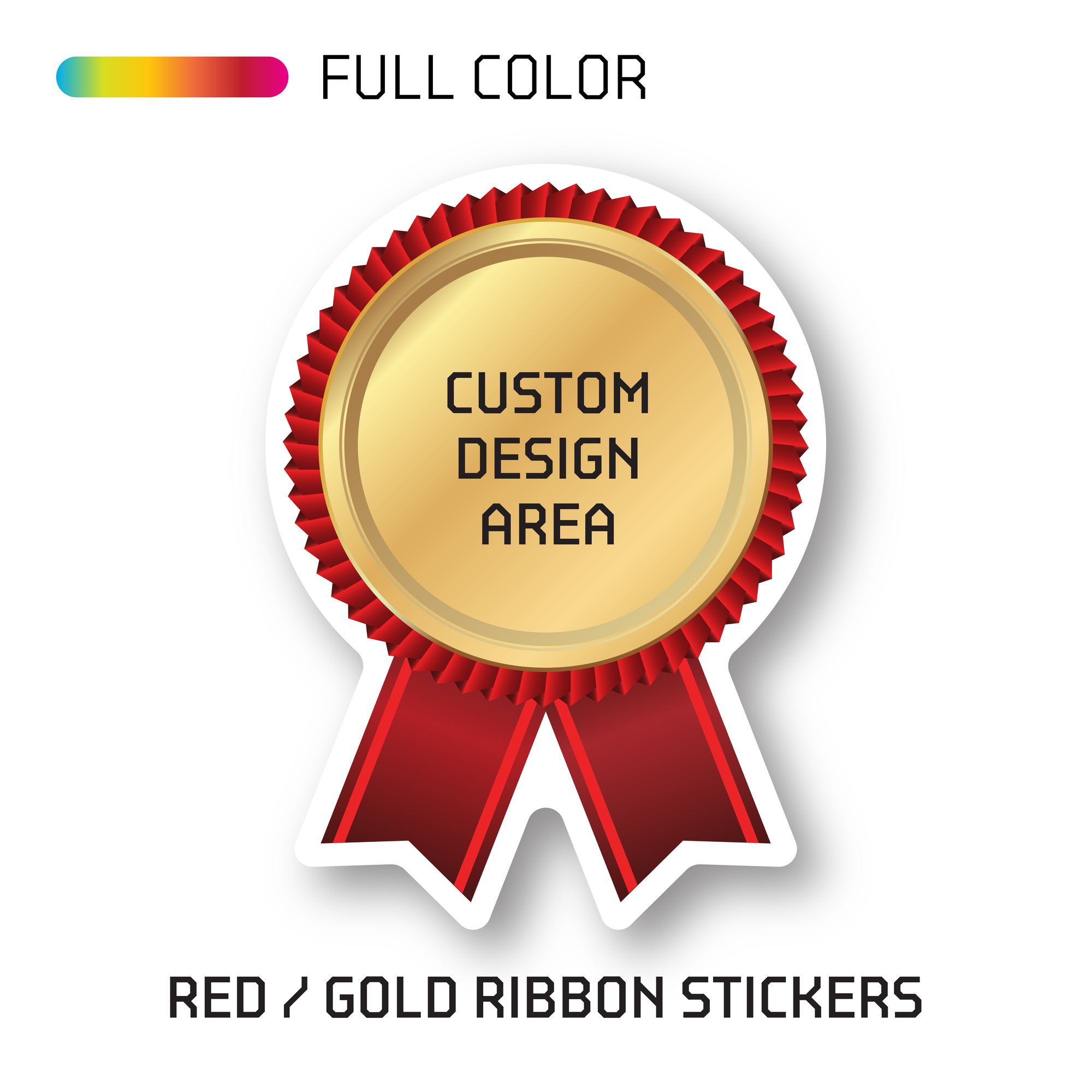 Ribbon Stickers on Rolls 3