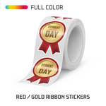 Ribbon Stickers on Rolls 5