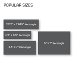 Clear BOPP Water Bottle Labels 1