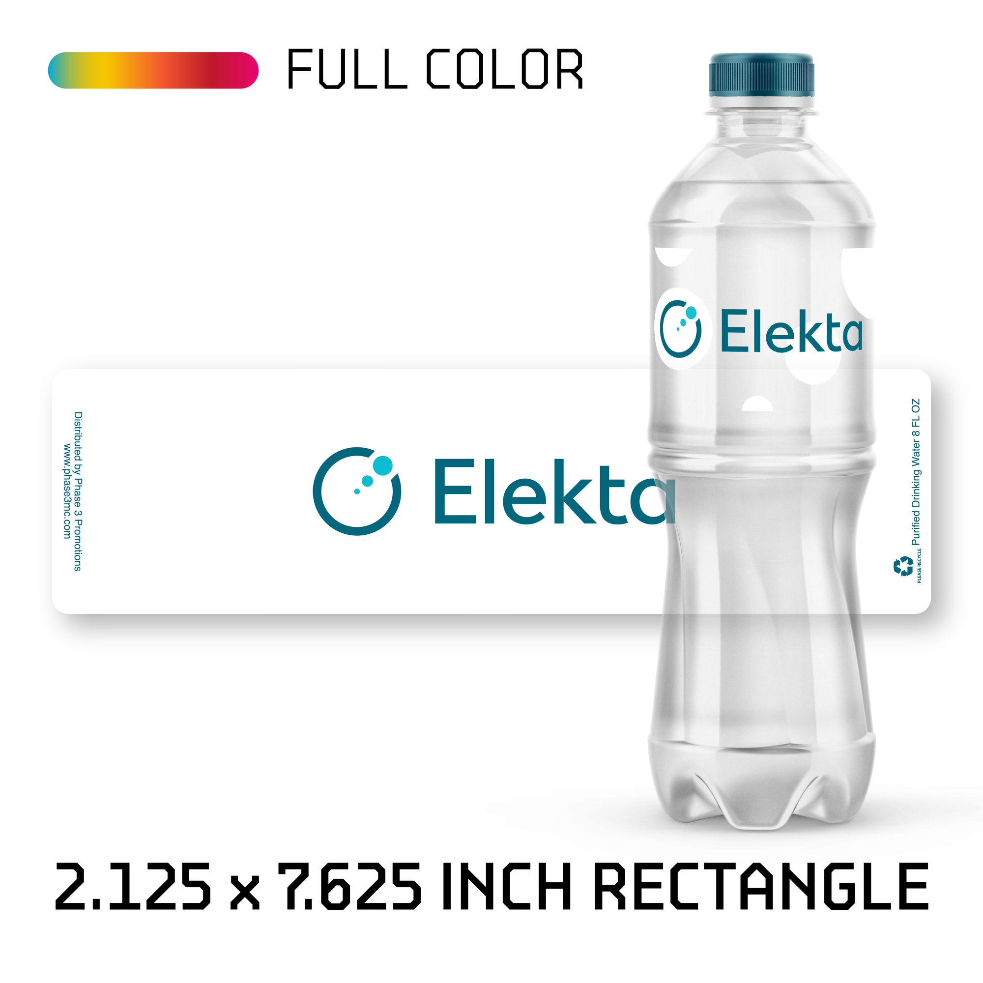 Clear BOPP Water Bottle Labels 3