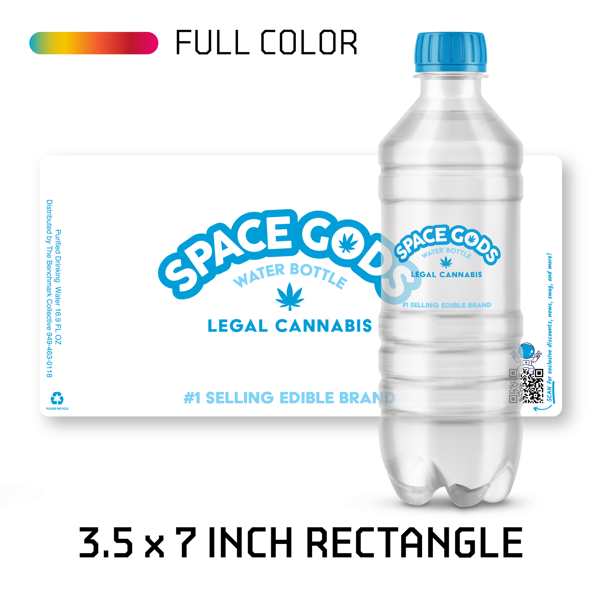 Clear BOPP Water Bottle Labels 4