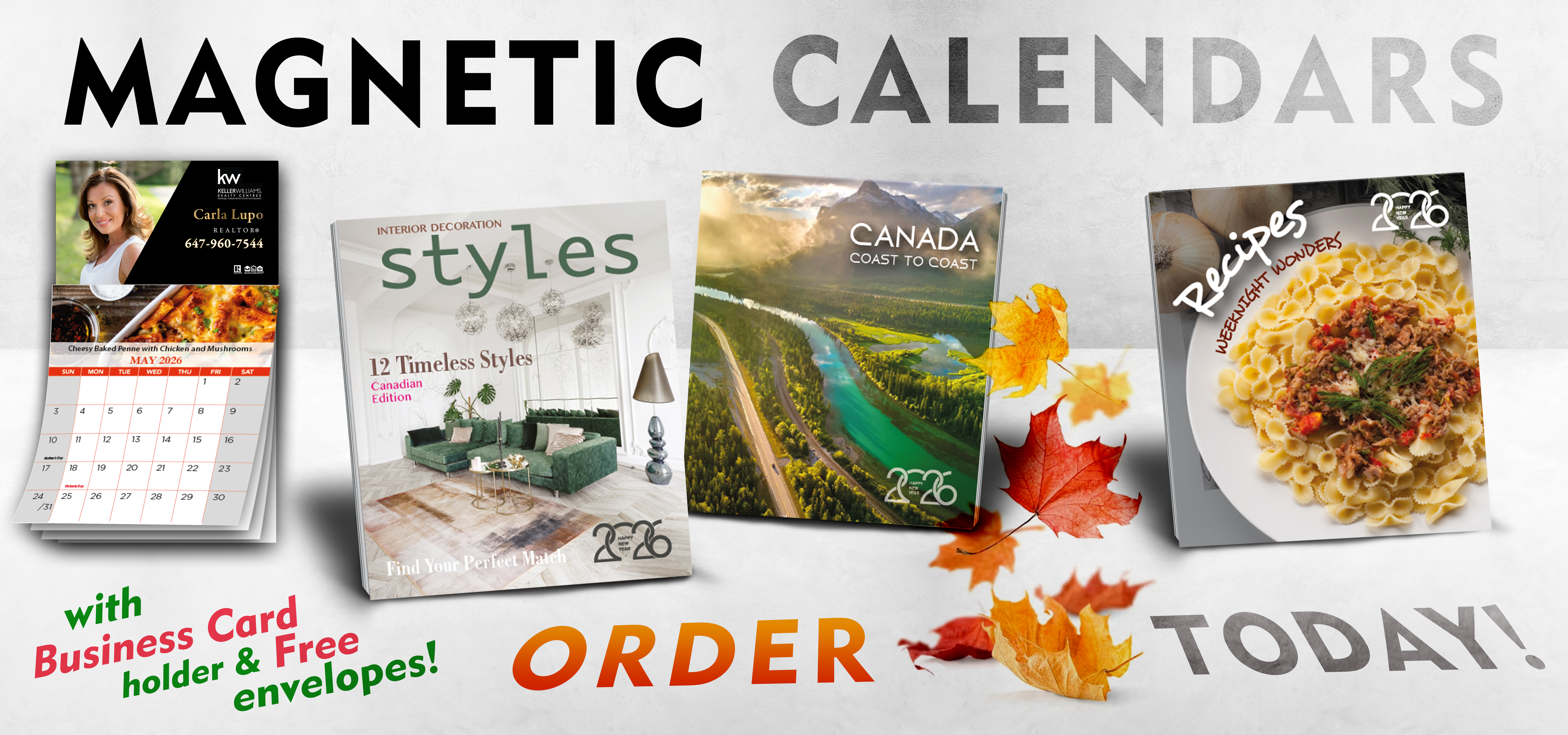 Magnetic Calendars 2025