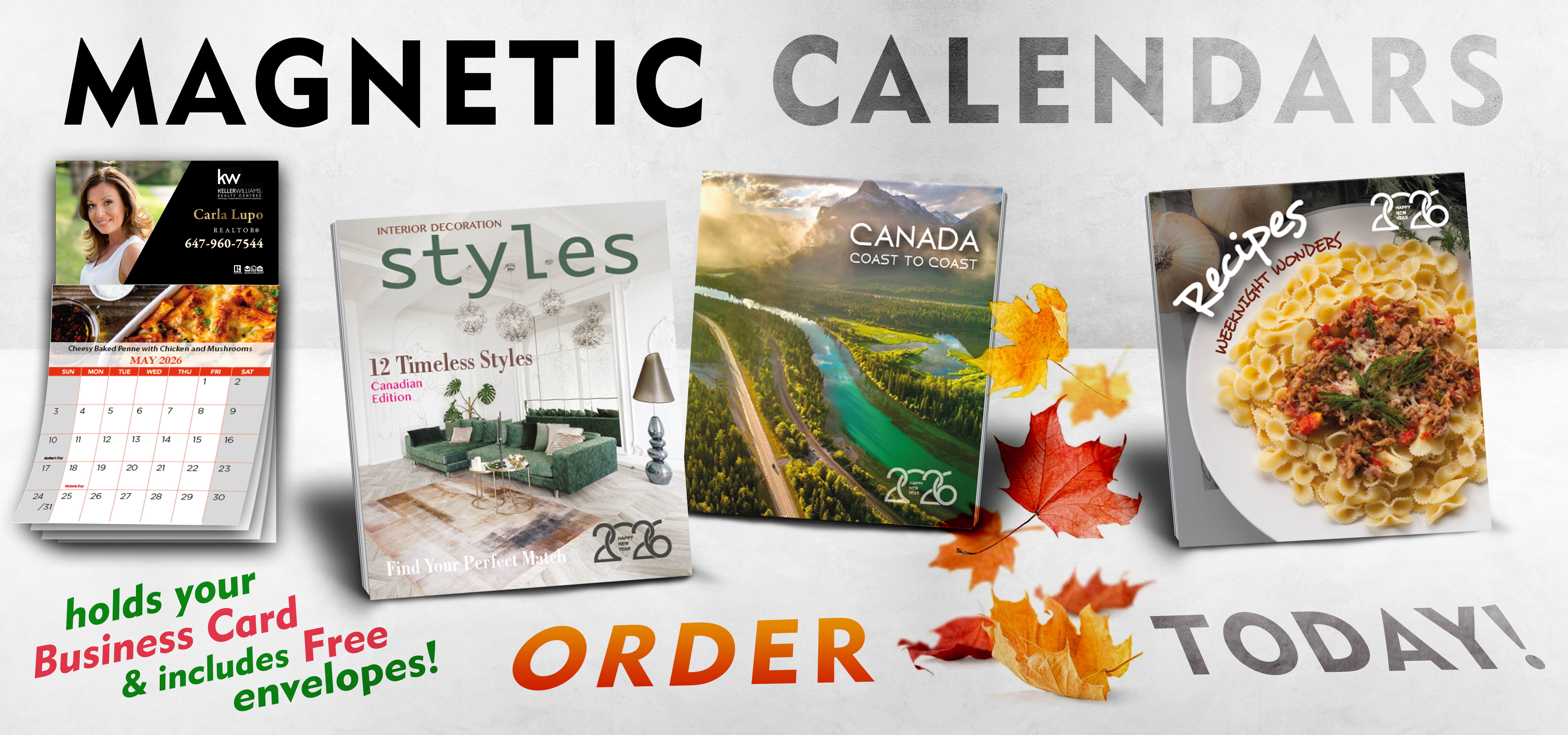 Magnetic Calendars 2025