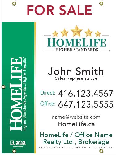 HomeLife - For Sale - Banner - 24x32