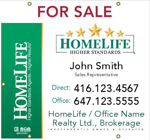 HomeLife - For Sale - Banner - 32x30