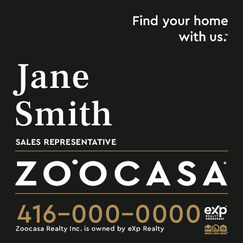 ZO˙OCASA For Sale Sign - Standard - 32x32