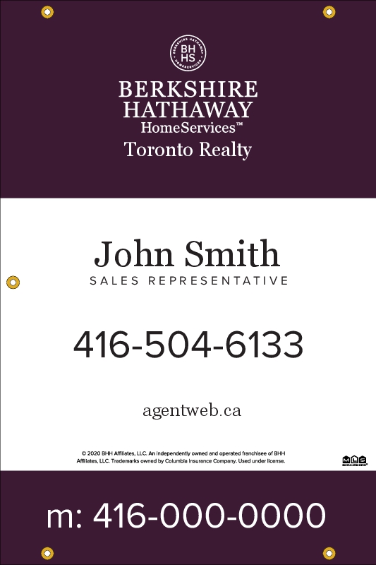 Browse Design Berkshire Hathaway For Sale Sign Signs in the Making