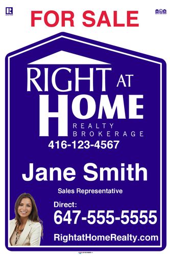 Right At Home - For Sale -  24x36 with Photo