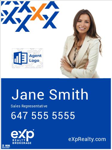 eXp Realty - For Sale -  24x32 - Style 2 with Logo