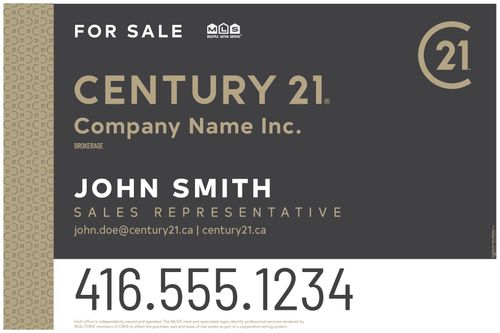 Century 21 For Sale Sign Mosaic - 36x24