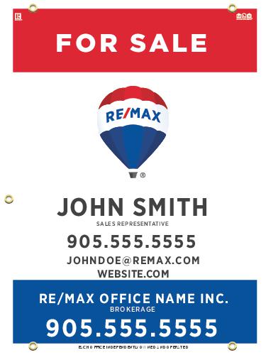 RE/MAX® - For Sale Sign - 24x32