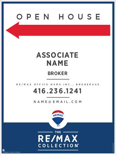 RE/MAX COLLECTION® - Sandwich Board - 18x24