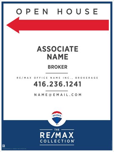 RE/MAX COLLECTION® - Sandwich Board - 24x32