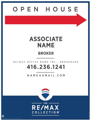RE/MAX COLLECTION® - Sandwich Board - 24x32