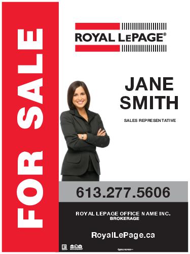Royal LePage - For Sale Sign - 24x32 - Photo