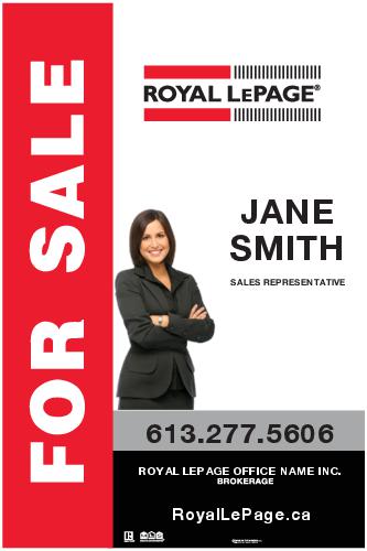 Royal LePage - For Sale Sign - 24x36 with Photo