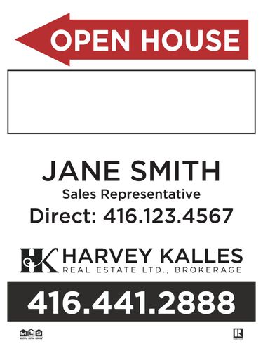 Harvey Kalles Sandwich Board - 24x32