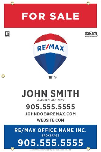 RE/MAX® - For Sale Sign - 24x36