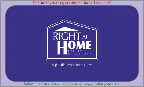 Right At Home - Business Card - Style 01 (No Photo)