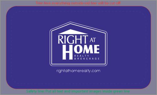 Right At Home - Business Card - Style 02 (With Photo)