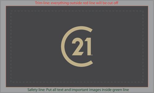 Century 21 Business Cards - Style 02 (No Photo)