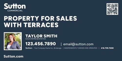 Sutton Commercial 96" x 48" w/Photo