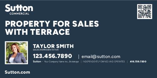 Sutton Commercial 76" x 36" with Photo