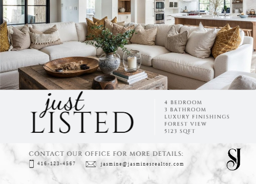 Real Estate - Just Listed