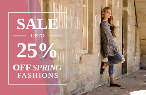 Save on Spring Fashions