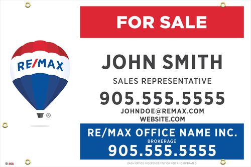 RE/MAX® - For Sale Sign