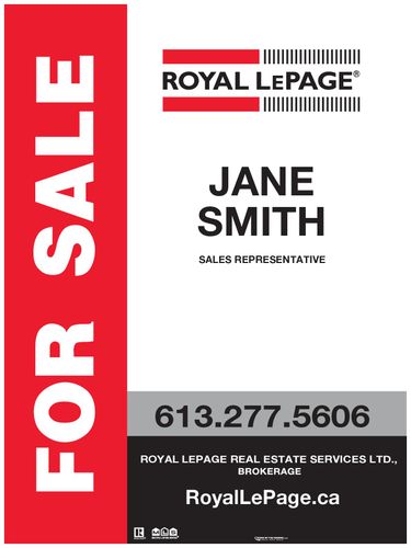 Royal LePage - For Sale Sign - 24x32 Corporate