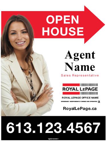 Royal LePage - Sandwich Board - 18x24 - Classic with Photo