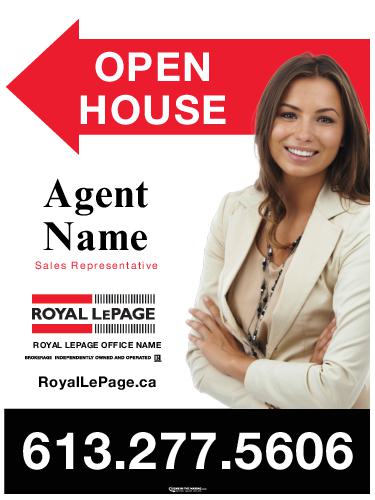 Royal LePage - Sandwich Board - 24x32 - Classic with Photo