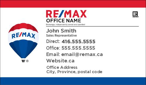 RE/MAX - Business Card - 1 Sided