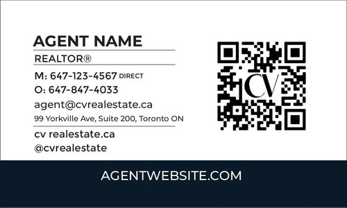 CV Real Estate - City Business Card - 2 Sided