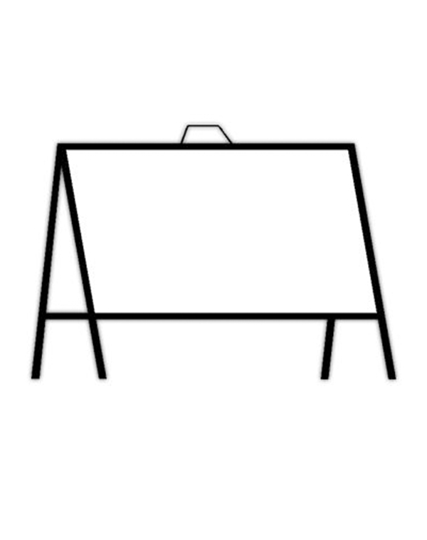 A-frame - 30" x 18"
