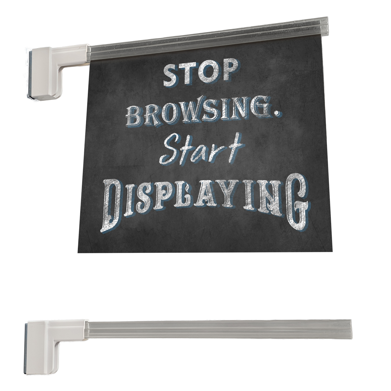 Magnetic Aisle Sign Boot & Holder