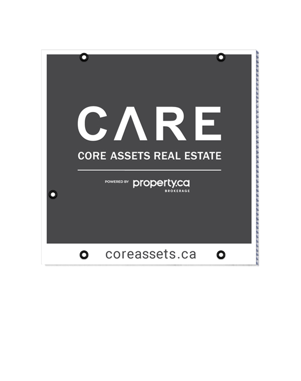 Core Assets Real Estate - For Sale Sign