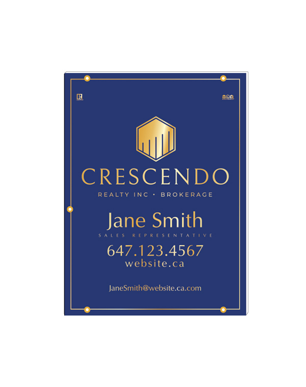 Crescendo Realty - For Sale Sign