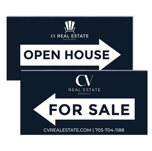 CV Real Estate - Directional Signs