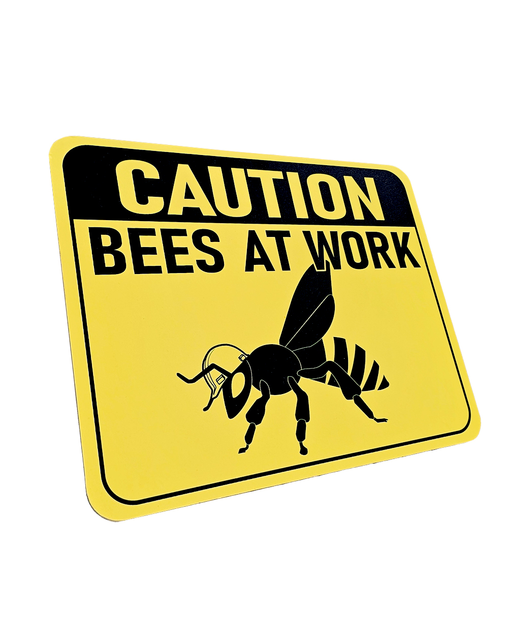 Caution: Bees at Work - sign